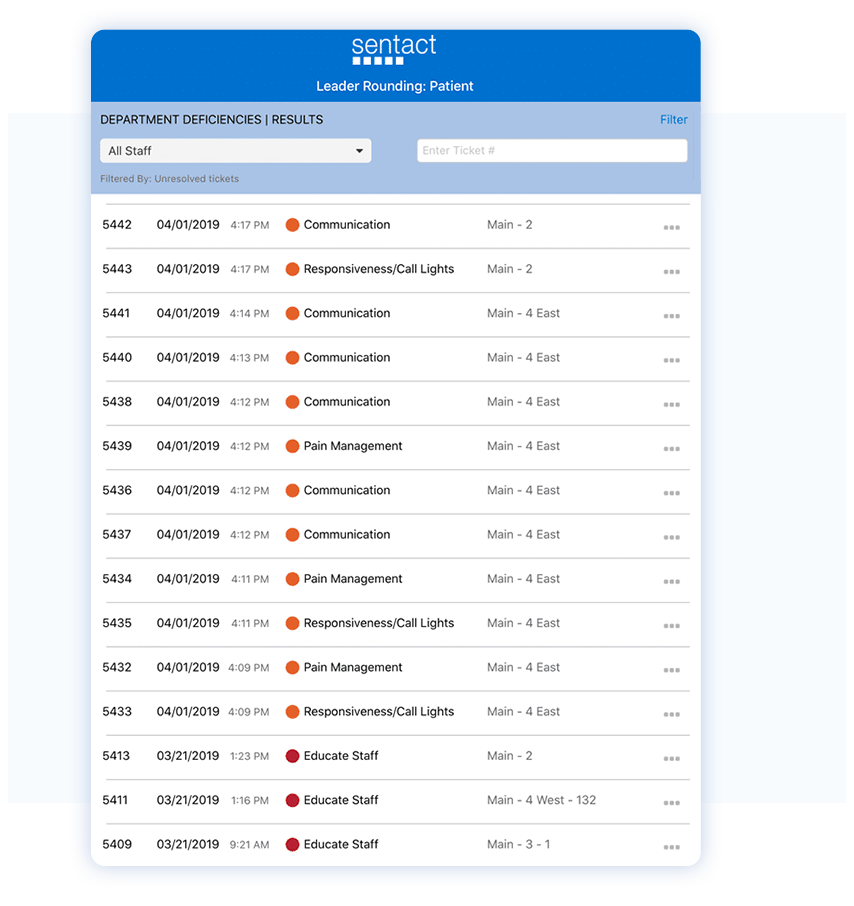 SentactOnDemand screen